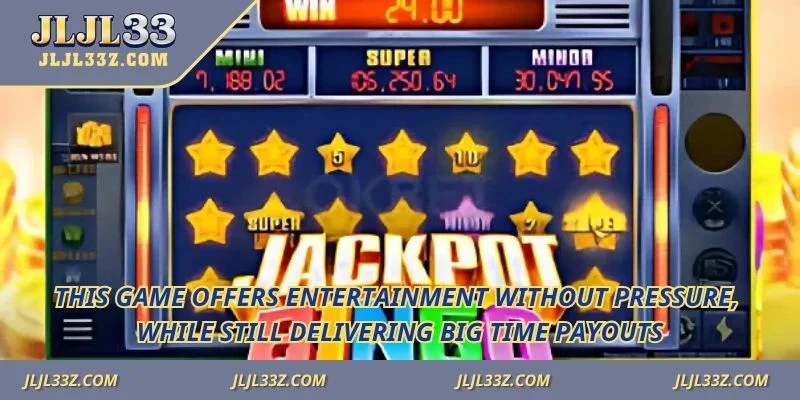 This game offers entertainment without pressure