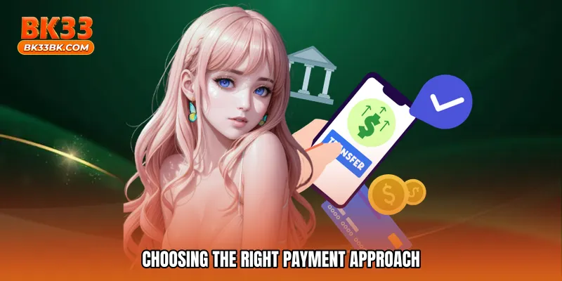 Choosing the right payment approach
