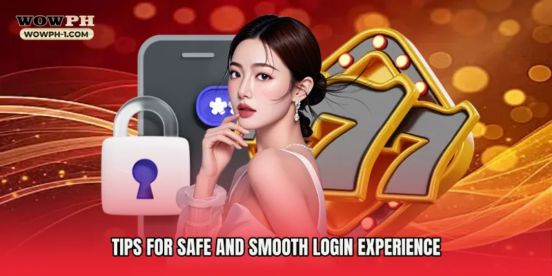 Tips for safe and smooth login experience